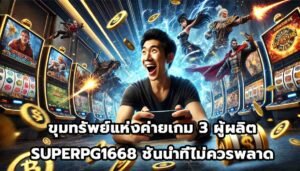 ขุมทรัพย์แห่งค่ายเกม 3 ผู้ผลิต SUPERPG1668ชั้นนำที่ไม่ควรพลาด-6